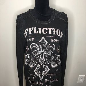 XL reversible Affliction thermal